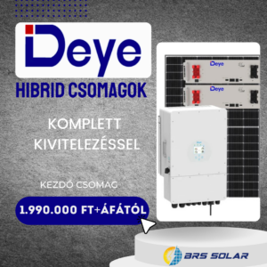 Deye hybrid napelemes csomag